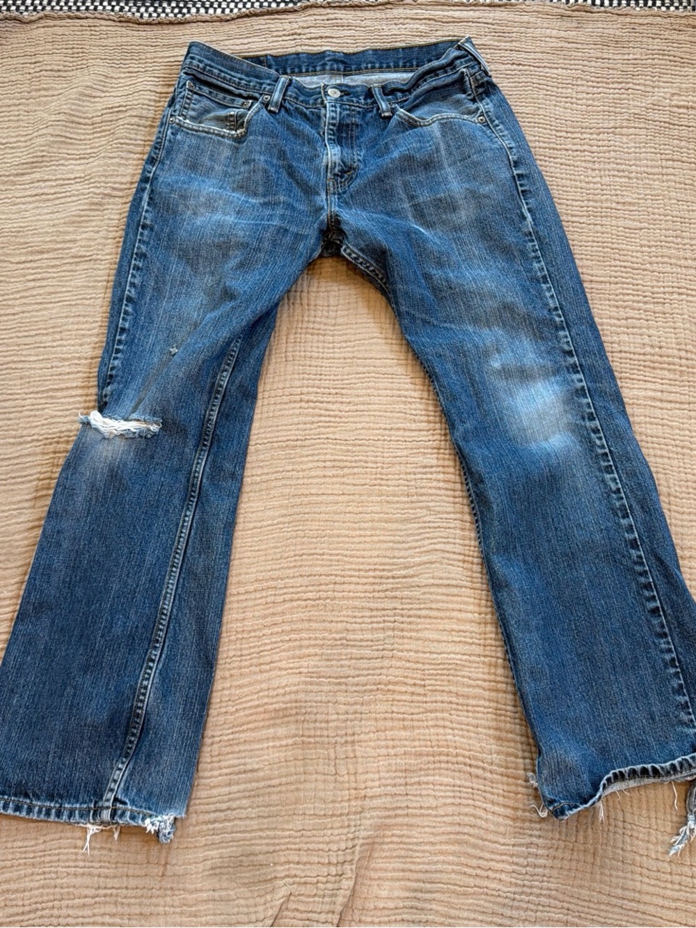 Levi’s distressed